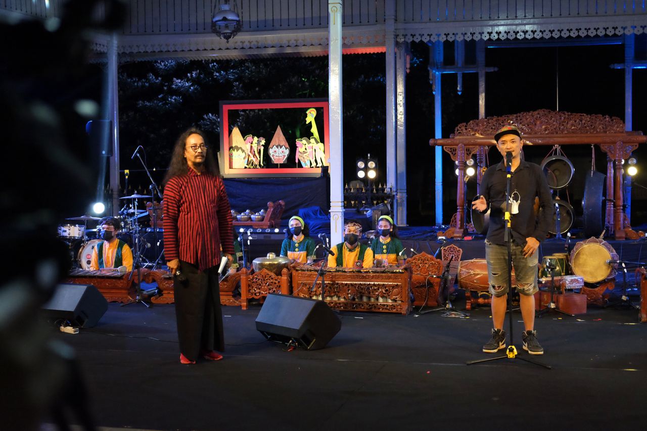 26th Yogyakarta Gamelan Festival Dibuka, Konser Gamelan Berlatar Wayang Kreasul Sapto Raharjo