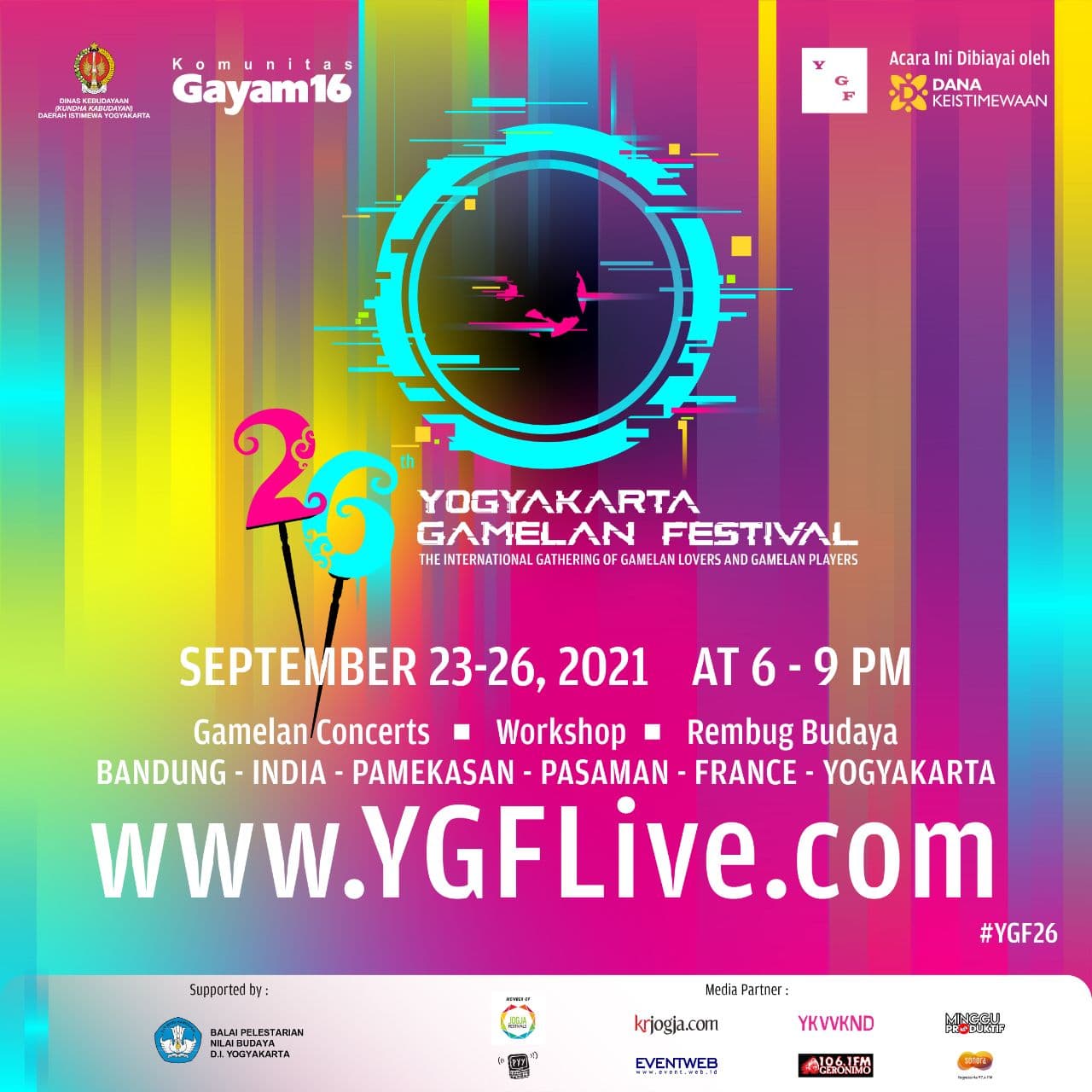 26th Yogyakarta Gamelan Festival 2021, Gamelan Hari Ini